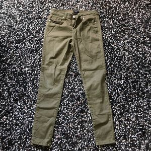 Celebrity Pink Olive Green Soft Skinny Pants